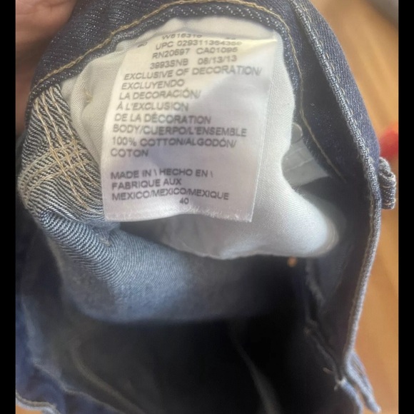 Dickies Carpenter Jean Shorts Mens 40 Blue Denim Y2K 100% Cotton - Picture 4 of 4